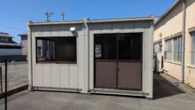 中古ハウス　２連棟販売設置